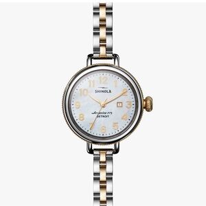 Two Toned Shinola Birdie Watch 34mm
